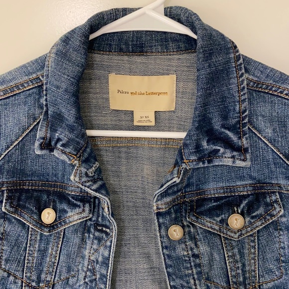 Anthro Pilcro & the Letterpress Jean Jacket - Picture 4 of 6